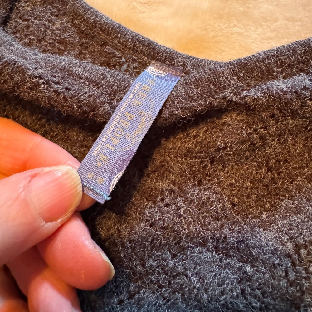 Free People Gray Midi Dress